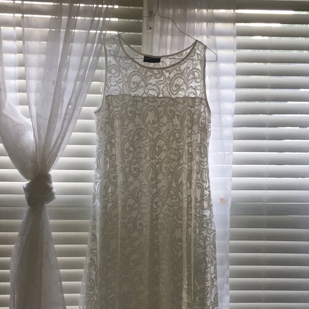 White dress